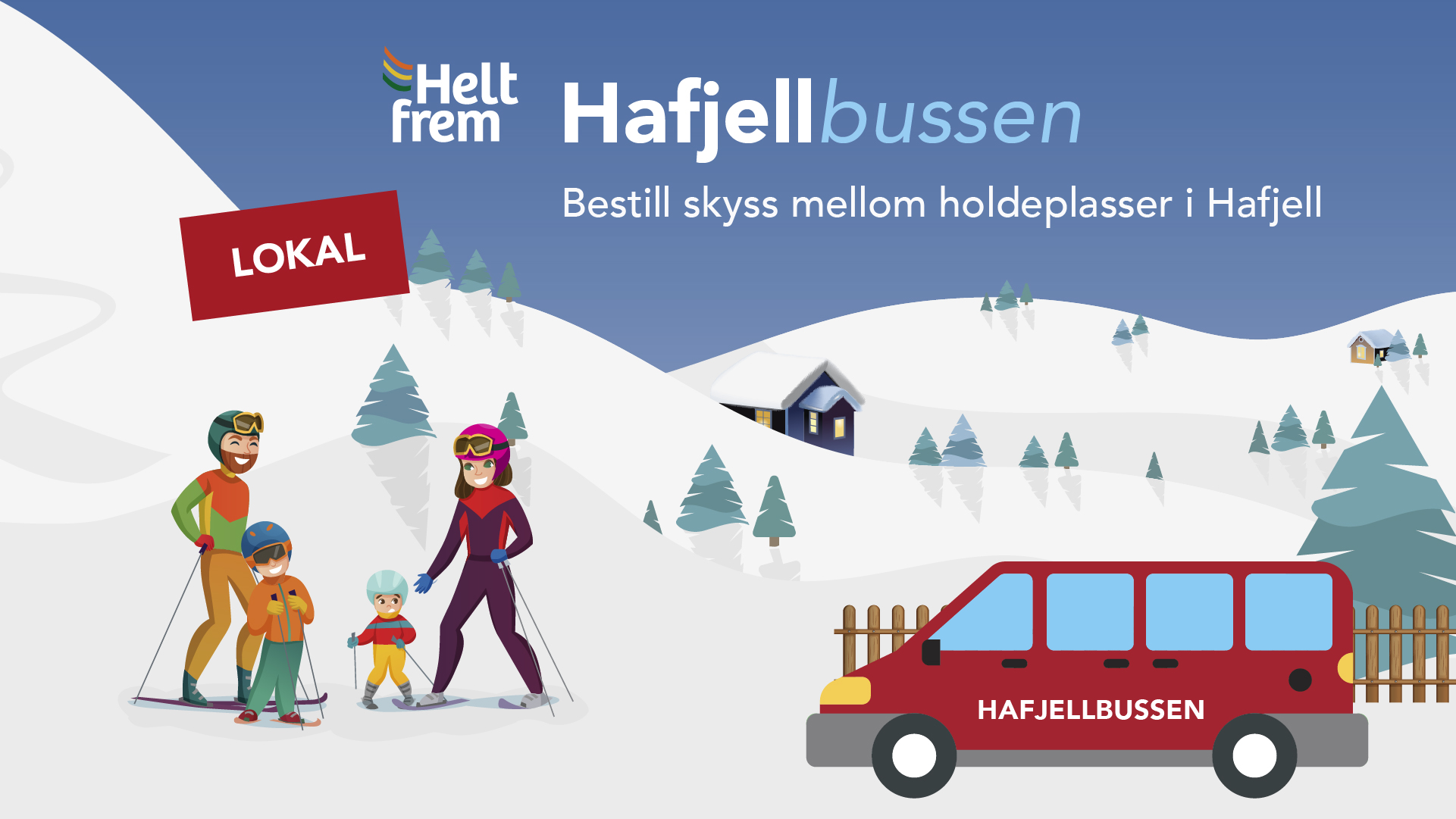 The Hafjell bus image