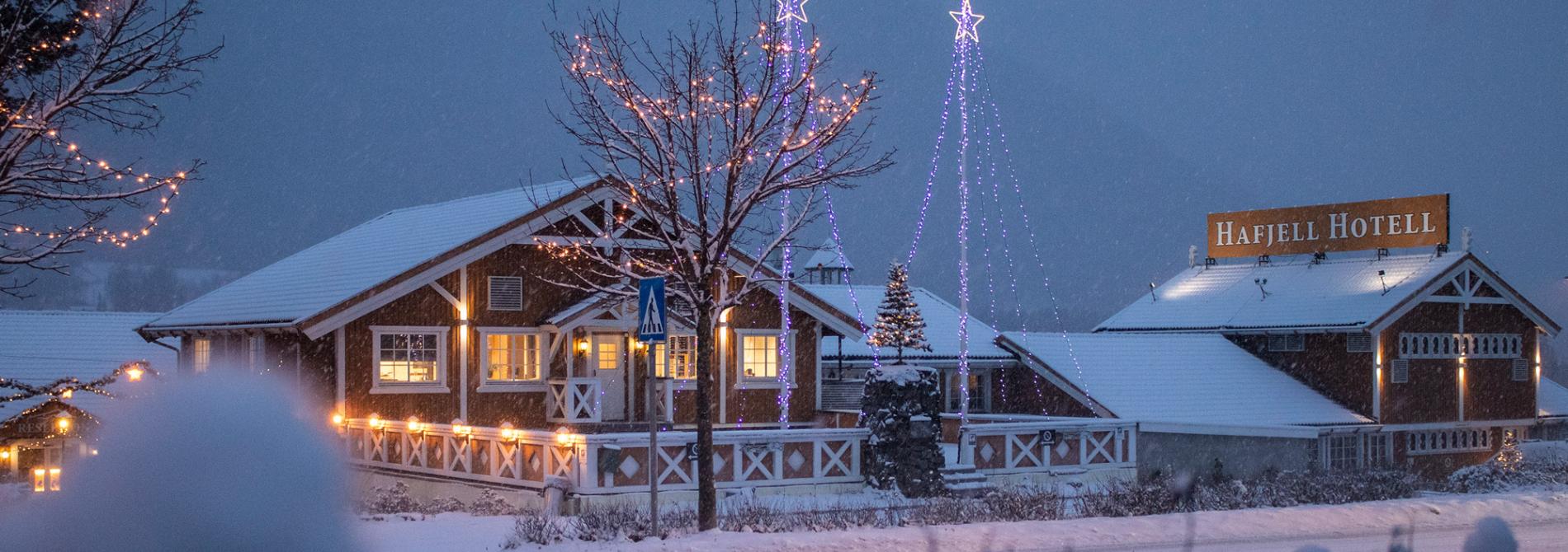Hvit jul på Hafjell hotell